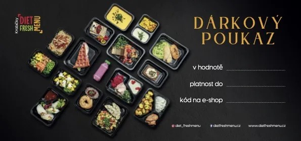 Dárkový poukaz DietFreshMenu